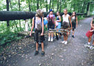 Auf der Wanderung