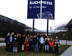 Unsere "Deligation" vor der Buchmesse