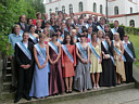 Traditionelles Foto der Abiturienten und Lehrer 2009