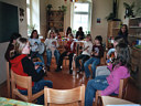 In Zusammenarbeit mit Grundschulen wird hier gemeinsam musiziert.